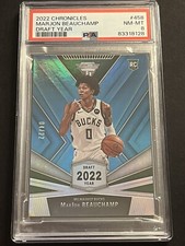 2022-23 Marjon Beauchamp Panini Chronicles Titanium Draft Year RC /22 PSA 8