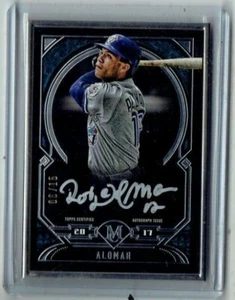 Roberto Alomar 2017 Topps Museum Collection Metal Silver Ink Auto/Autograph - Picture 1 of 1