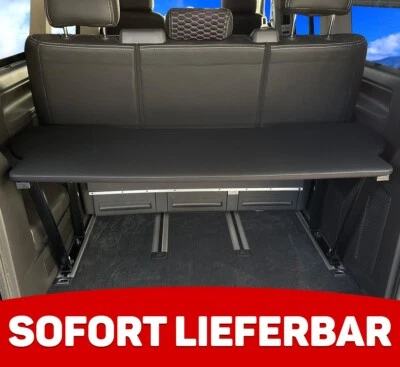 BREMER SITZBEZÜGE Multiflexboard incl. console per VW T5 T6 T6.1 Multivan Camper prolunga letto