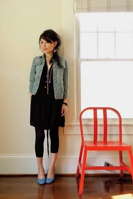 Chaqueta ajustada Helmut Lang vintage de lino mezcla de algodón envejecido 38 Foto 1 de 4