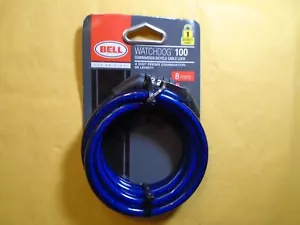 BELL BICYCLE LOCK , LOCKS WATCHDOG ( 5 FT COMBINATION LOCK 4 DIGIT ) - Picture 1 of 2