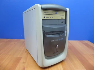 HP PAVILION 6746C VINTAGE TOWER PC INTEL CELERON 733MHz 256MB 40GB IDE FEDEX - Picture 1 of 12