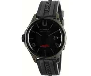 Reloj para hombre U-Boat Darkmoon 44 mm BK GRIS CAMUFLAJE esfera negra banda de goma 9553 - Imagen 1 de 1