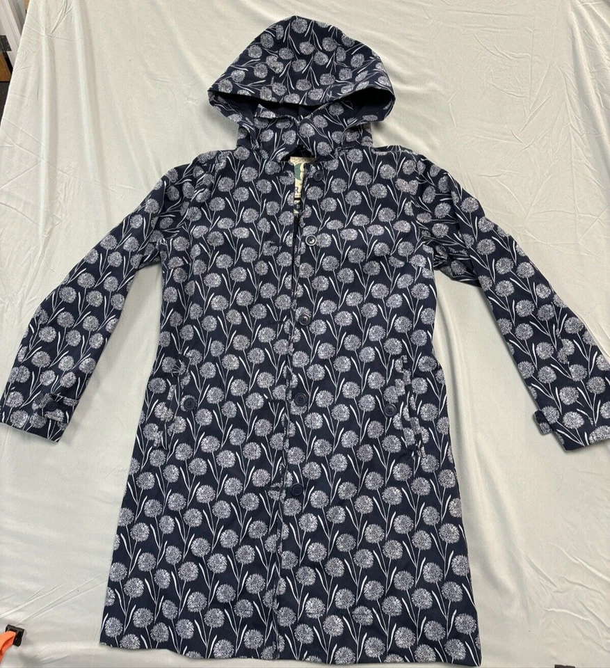Chaqueta de lluvia de tela de hojalata Sea Salt talla 10 Reino Unido Foto 1 de 4
