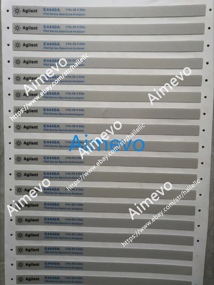 1 pcs Agilent E4440A Label - Image 1 of 1