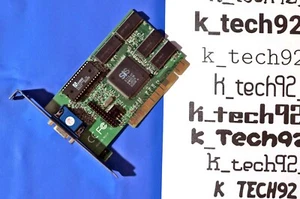 Very Rare Niche GPU - AMIC A276308A-70 0050T B8208 | SiS 6326 AGP SIS'98 Vintage - Picture 1 of 3