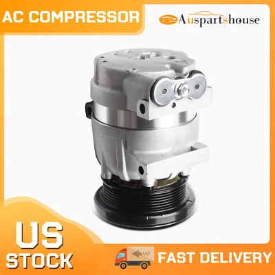A/C AC Compressor w/ Clutch For 97-05 Buick Century 3.1L 99-04 Oldsmobile Alero - Image 1 of 4