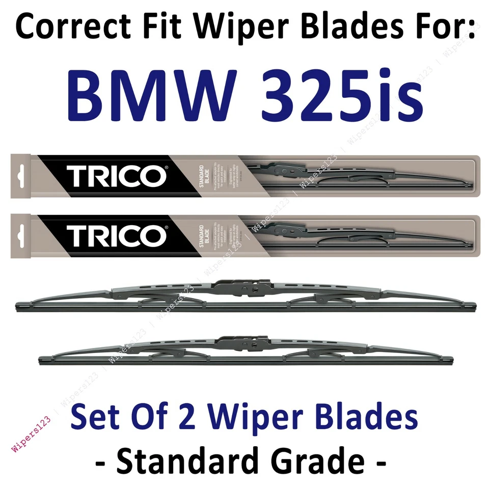 Paquete de 2 limpiaparabrisas estándar - apto para BMW 325is 1992-1995 - 30210/200 Foto 1 de 1