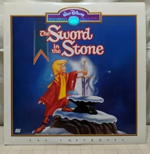 WALT DISNEY Masterpiece Collection The Sword In The Stone Laserdisc 5484 CS - Picture 1 of 4