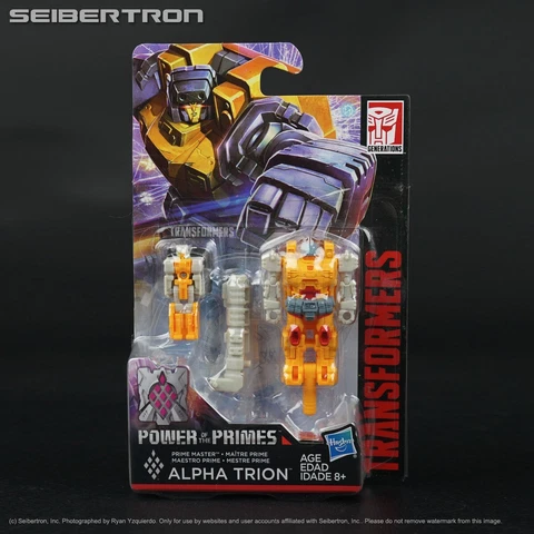 Prime Master ALPHA TRION / LANDMINE Transformers Power of the Primes 2017 New Cover