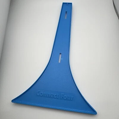 Soporte de extremo de plástico azul Connect Four 1986 piezas de repuesto pierna hendida 1990 Foto 1 de 2