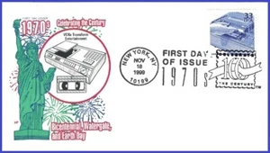 USA3 #3189h U/A HOUSE OF FARNAM FDC Años 70 VCR Transform Entretenimiento - Imagen 1 de 1