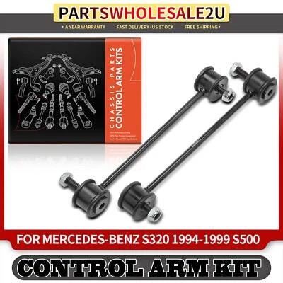 Barra estabilizadora trasera 2 piezas para Mercedes-Benz 300SD 300SE 400SEL 500SEC 600SEC Foto 1 de 4