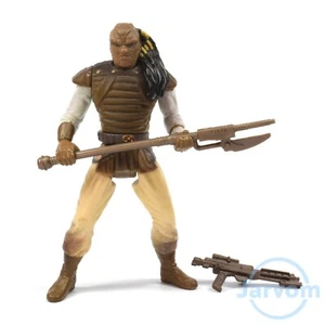 Star Wars 3,75" Power of the Force POTF Weequay Skiff Guard sciolto completo - Foto 1 di 1