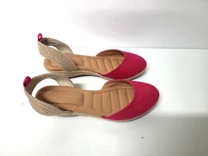 Kelly & Katie NALA Size 8.5M Ankle Strap Closed Toe Sandals Pink Women's NWOB - Picture 1 of 7