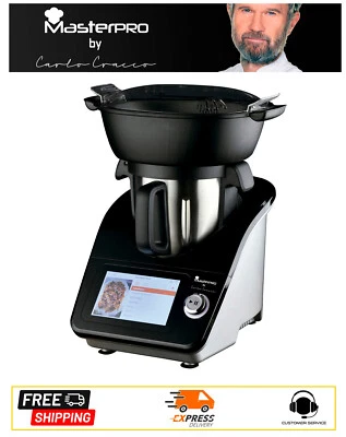 MASTERPRO by CARLO CRACCO Robot da cucina multifunzione wi-fi T1000 con ricette - Immagine 1 di 4