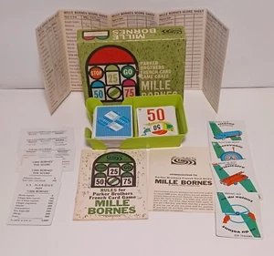Mille Bornes französisches Kartenspiel Parker Brothers Vintage 1964 komplett sehr guter Zustand - Bild 1 von 9