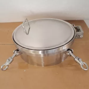 Druck Rund Schachtabdeckung Tank Rund Schacht Tür Durchmesser 300 mm/11,81 Zoll - Bild 1 von 10