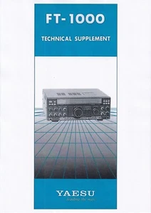 Service Manual-Anleitung für Yaesu FT-1000  - Picture 1 of 1