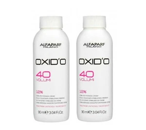 2 PACK Alfaparf Oxid'o 40 Volume 12% Peroxide Cream Developer 3.04oz / 90ml - Picture 1 of 1