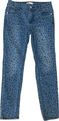 Jeans Epic Threads Niñas Talla 10 Azul Estampado Waverly Leopardo Foto 1 de 4