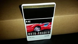 125-15 NEC PC ENGINE HU CARD TURBOGRAFX MOTO ROADER MOTOROADER BENT BUT WORKING - Bild 1 von 3