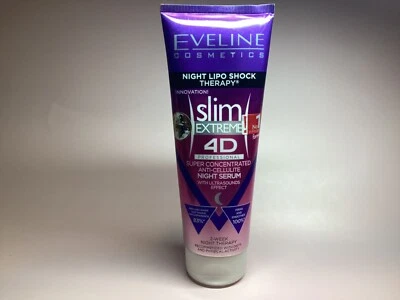 Eveline SLIM 4D EXTREME Suero Concentrado Noche Anti Celulítico Cuerpo Noche 250 ml Foto 1 de 2