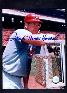 Frank Hondo Howard Signed Autographed 8 x 10 Photo Washington Senators FREE SHIP - Picture 1 of 1