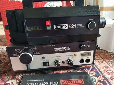 EUMIG S 824 SONOMATIC Normal 8 + Super 8 TONFILMPROJEKTOR - Bild 1 von 4