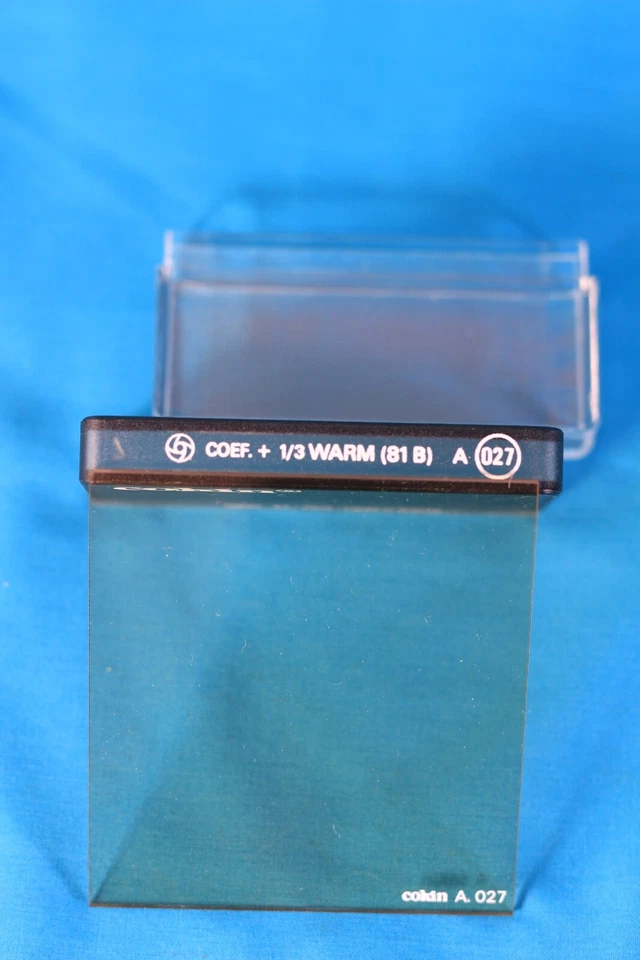 Cokin 81B +1/3 warm up filter A series. - Image 1 of 1