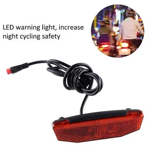 Rücklicht E-Bike LED Warnung Lampe Heckleuchte Für 6V-60V Elektrofahrrad. п V5T5 - Picture 1 of 12