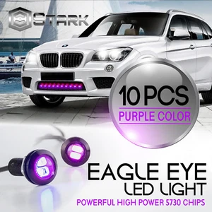 Eagle Eye 18mm 5730SMD High Power PURPLE LED Fog Light DRL Backup Signal - 10PCS - Picture 1 of 6