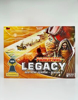 Asmodee Pandemic Legacy Season 2 Brettspiel Deutsche Version - Unbespielt in OVP - Bild 1 von 4