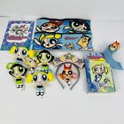 Power Puff Girls Bundle Including VHS, Push Keychains And Stationary 2000?s