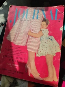 LADIES HOME JOURNAL July 1954 MAMIE EISENHOWER SYPHILIS COME BACK beautiful ads - Picture 1 of 6