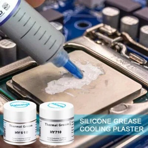 10g HY610/710 CPU Thermal Grease Compound Paste Heat Silicone Paste K5O9 - Afbeelding 1 van 18