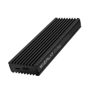 WIZPLAT FLEX Drive F1 Plus USB-C 3.2 Gen2 NVMe M.2 Portable SSD 2TB 10Gb/s - Picture 1 of 7