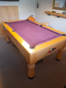 6ft Slate Bed Pool Table - Picture 1 of 4