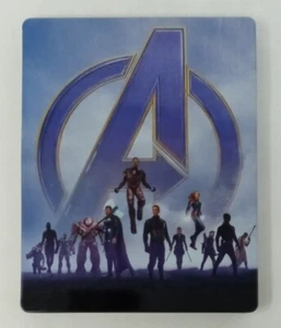 Avengers Endgame Best Buy Exclusive 4-Disc 4K UHD + Blu-Ray Steelbook - Picture 1 of 3