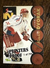 1995 Classic Five Sport Multi-Sport Card #156 Radek Dvorak Printers Proof /795