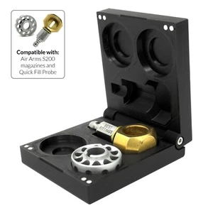 Air Arms S200 and Quick Fill Probe Slim Magazine Case Magnet Box Air Rifle - Picture 1 of 18