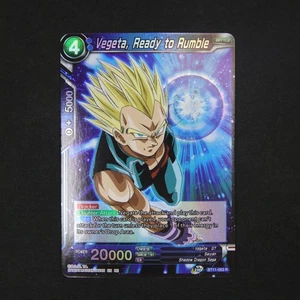 Vegeta, Listo para Rumbar Raro BT11-053 Vermilion Bloodline Lámina - Imagen 1 de 2