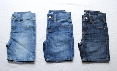 The Children’s Place Boys' Denim 3-Pack Shorts NC3 Multicolor Size 5 NWT - Image 1 of 4