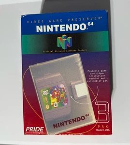 N64 - Video Game Preserver 3 Pak Game Cases Nintendo 64 mit Box #1074 - Bild 1 von 5