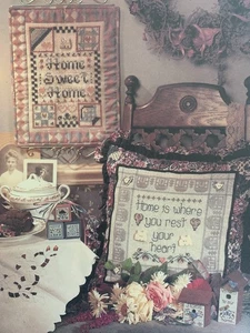HEART & HOME FOLIO Counted Cross Stitch Leaflet by Shepherd's Bush - Picture 1 of 2