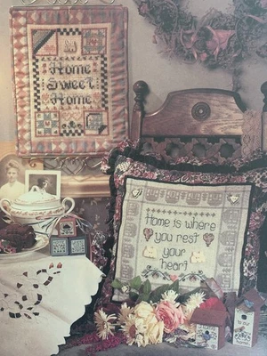 HEART & HOME FOLIO Counted Cross Stitch Leaflet by Shepherd's Bush - Image 1 of 2