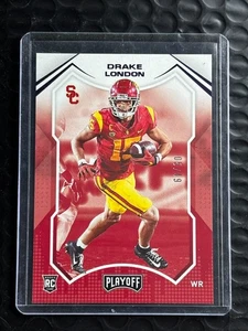 2022 Panini Playoff Chronicles Draft Picks 05/49 Drake London #11 Falcons Rookie - Picture 1 of 2