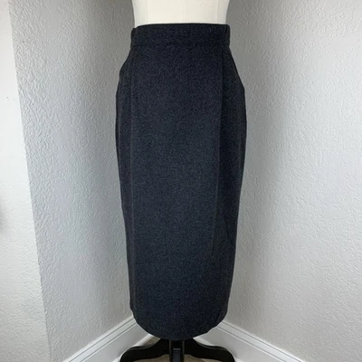 Falda United Colors Of Benetton Mujer 42 Lana Midi Minimalista Lápiz Recto Foto 1 de 4