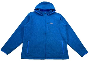 Patagonia Better Sweater Hoody Full Zip Lagoon Blue Men’s XXL 2011 - Picture 1 of 6
