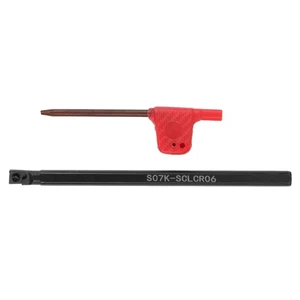 Herramienta de torneado SCLCR S07K-SCLCR06 1 pieza torno interno barra de perforación tungsteno7986 - Imagen 1 de 8